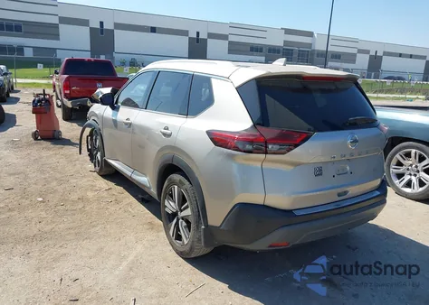 2021 Nissan Rogue Sl Fwd из США, поврежденный, VIN JN8AT3CA8MW027617